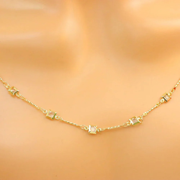 "New Beautiful Design Necklace Chain for Women/Girls, Gift, N527 - Picture 7 of 10